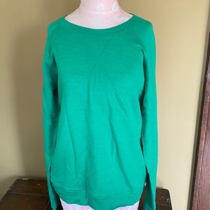 Icebreaker Merino Bright Green Light Sweatshirt